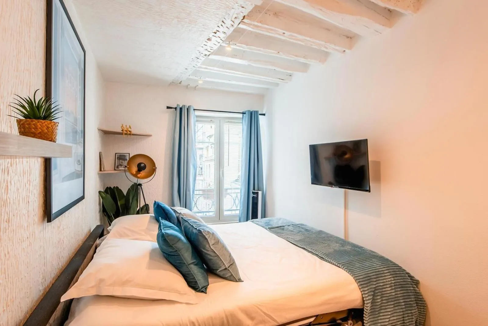 Amazing Studio On The Most Prestigious Street Paris Frankrike